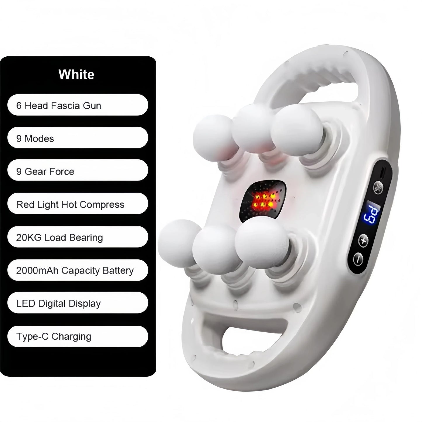 Fascia Pro Six-Head Massager