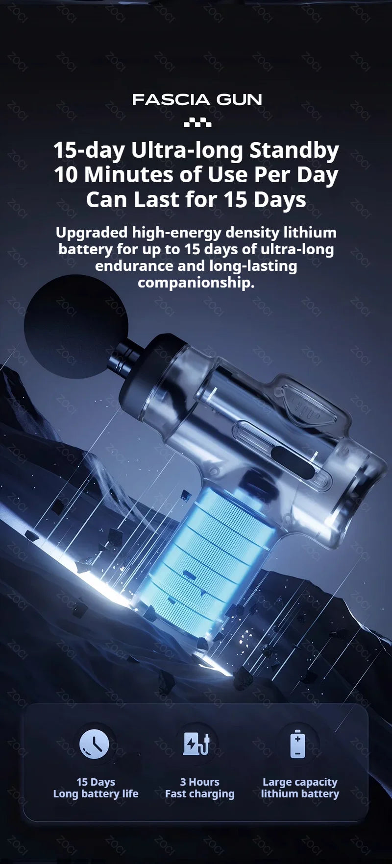 Mini 99-Level Digital Fascia Gun