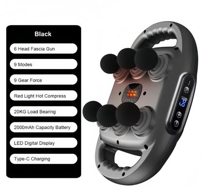 Fascia Pro Six-Head Massager